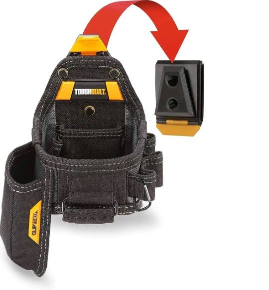 TOUGHBUILT Строительная поясная сумка для ножа ClipTech для рулетки/универсального ножа | TB-CT-25XB