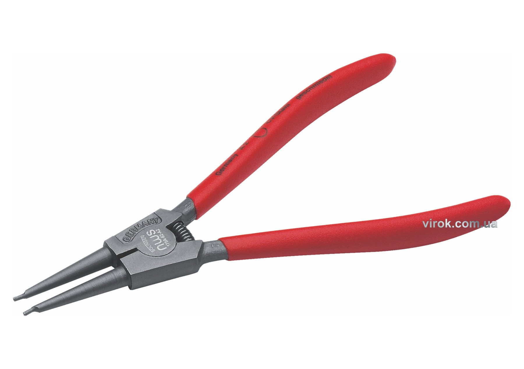 Знімач стопорних кілець NWS : прямий, L= 175 мм (розжим)