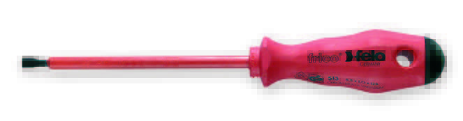 FELO Отвертка высоковольтная 1000V 5,5х1,0х125х99 мм FRІCO // 51305590