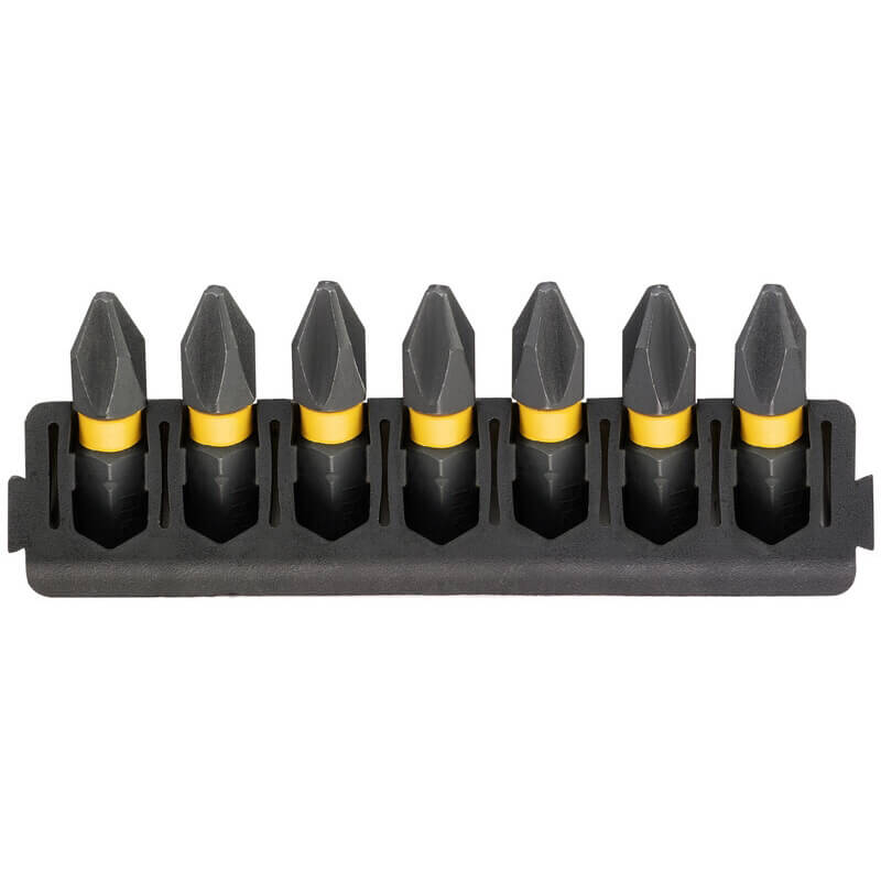 Касета з бітами DeWALT FlexTorq, L = 25 мм, Рh2, 7 шт