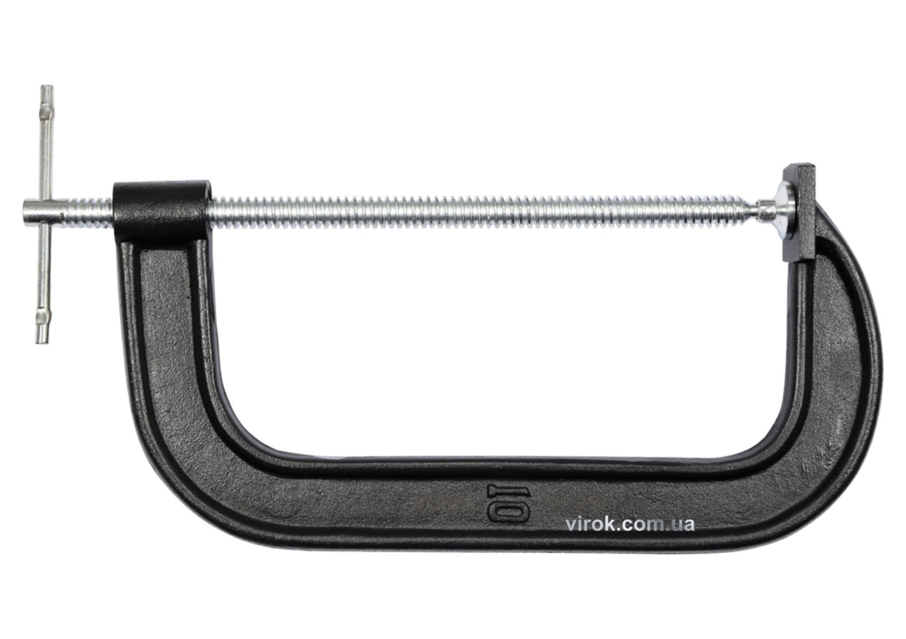 VOREL Струбцина з гвинтовим затиском "G" подібна ; l= 250 мм  | 38436