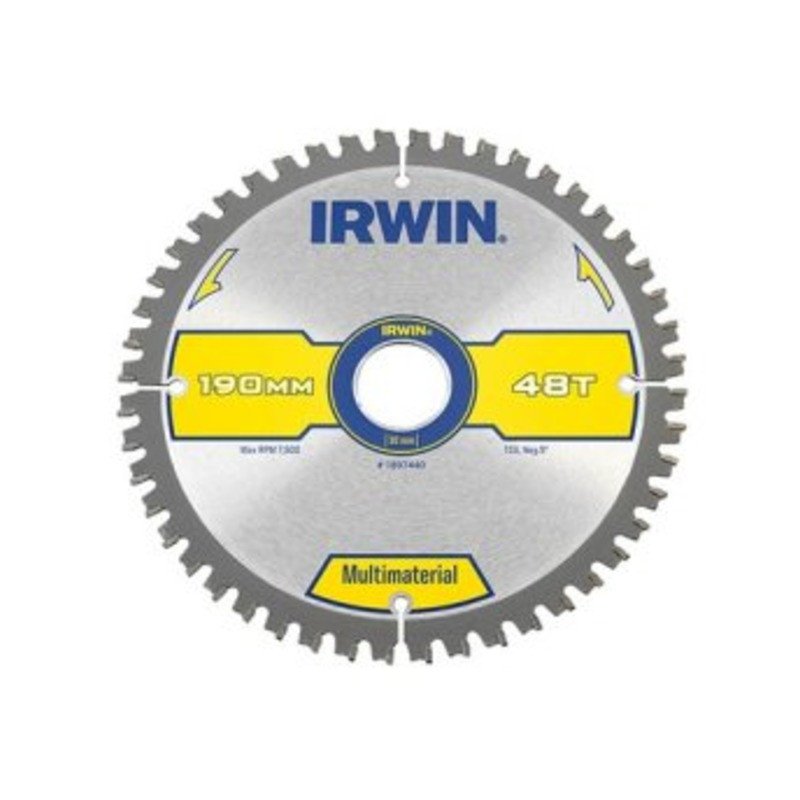 IRWIN Диск пильный по деревоматериалам MM CSB 190/48T | 1897440