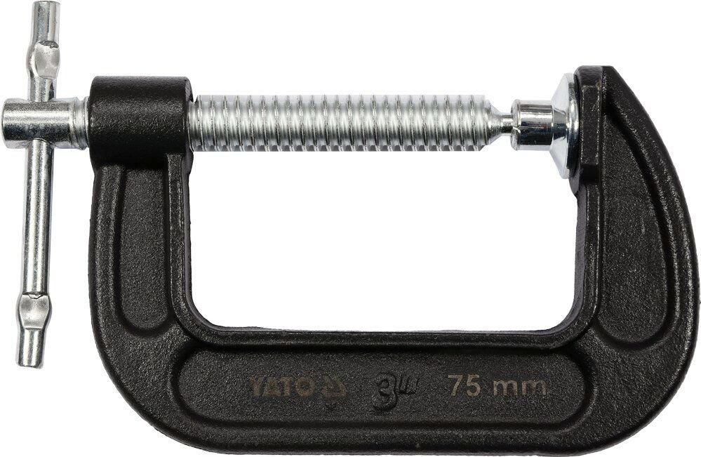 YATO Струбцина з гвинтовим затиском "G" подібна YATO; l= 75 мм (3")  | YT-64252