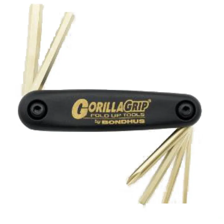 Набор ключей BONDHUS ( БОНДХУС ) Hawg Buddy GorillaGrip Motorcycle Fold Up 12531