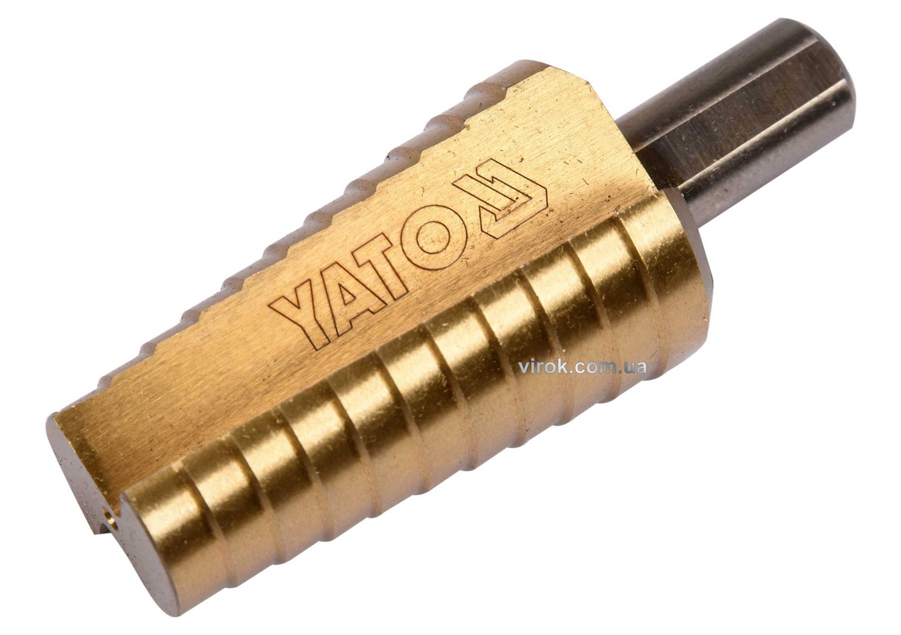YATO Свердло конічне ступінчасте титанове по металу YATO : Ø= 20-30 мм, HSS 4241, L= 75/54 мм  | YT-