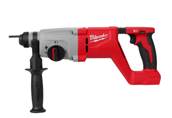 MILWAUKEE Перфоратор аккумуляторный бесщёточный SDS PLUS 2,6 Дж 3 Режима M18 BLHACD26-0 | 4933492483