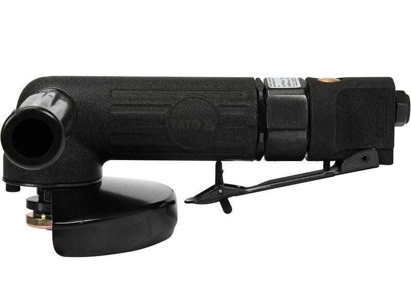 YATO Шліфмашина пневматична, кутова YATO для диска Ø= 125 мм, М10, сполуч, Ø= 1/4", 6,3 Bar, 141 л/х