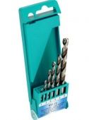 Heller Набор сверл по металлу HSS-Cobalt 2/3/4/5/6/8 мм; 6 шт; пластиковая кассета