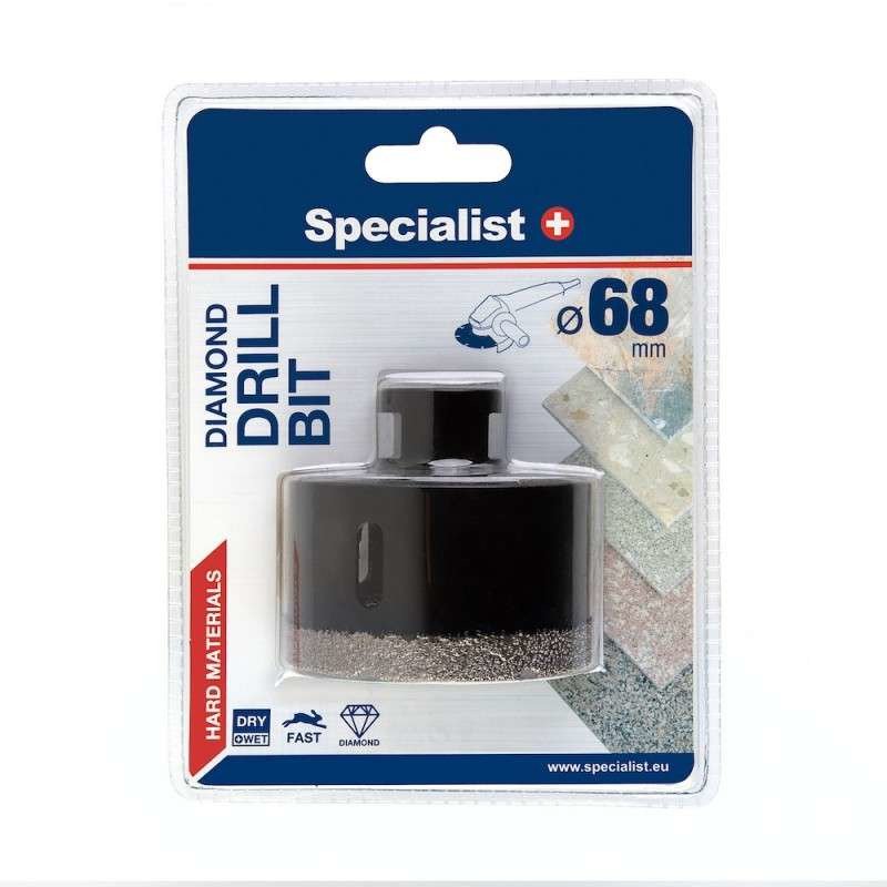 Specialist+ 11/2-9468 Коронка по кераміці/склу 68 мм