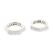 Гайка нержавеющая трубная низкая с дюймовой резьбой DIN 431