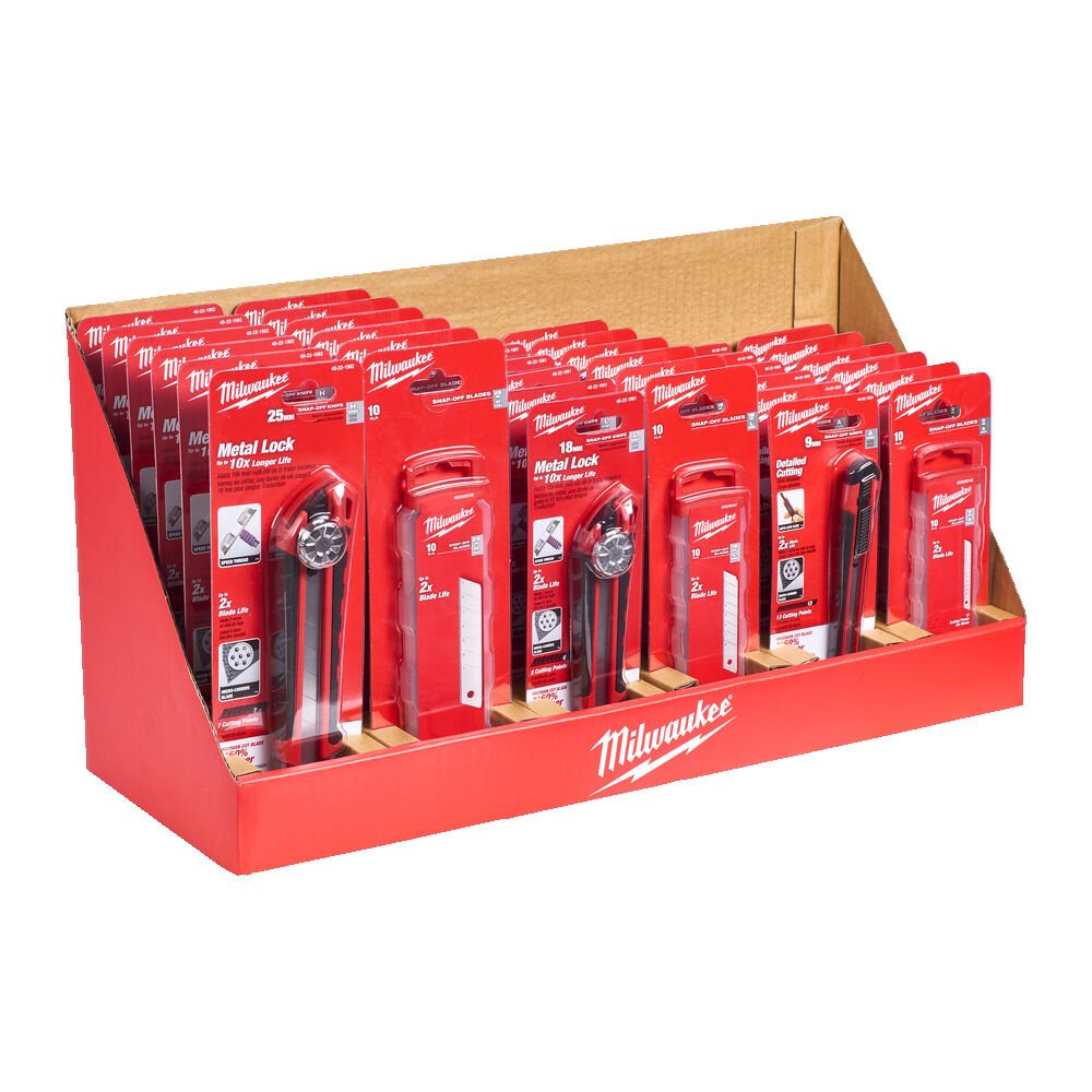 MILWAUKEE ПРОМО 2022 Дисплей Ножи и Лезвия | 4932480487