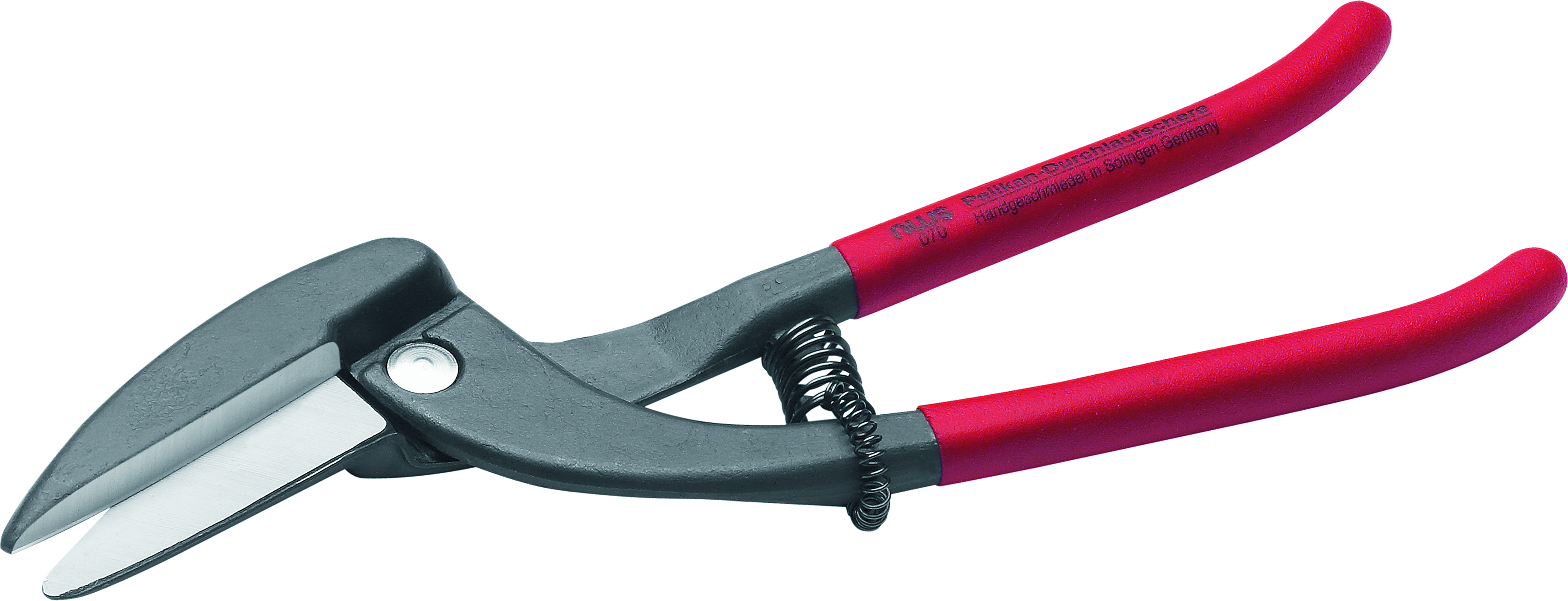 NWS Ножницы по металлу прямые тип "Пеликан" t = 0.8 - 1.0 мм, 300 мм, лезвия 60 мм. art. 070-12-300