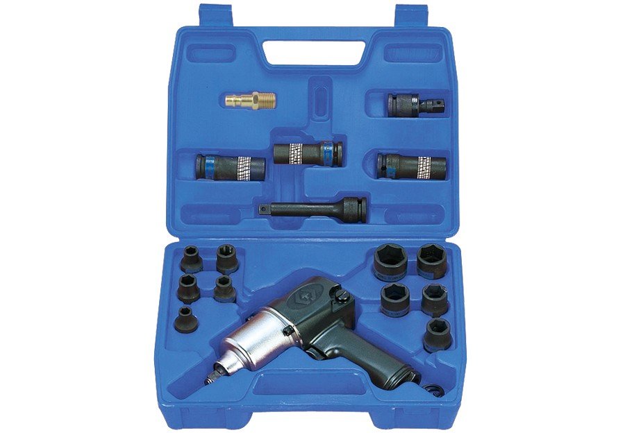 KING TONY Пневматический гайковерт 1/2" 678 Нм с головками | 44116MP