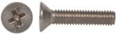 Винт нержавеющий с потайной головкой  3х 8 DIN 965