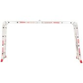 Драбина-трансформер алюмінієва Квітка Heavy Duty з платформою (4х4 сходинки) (110-9504)