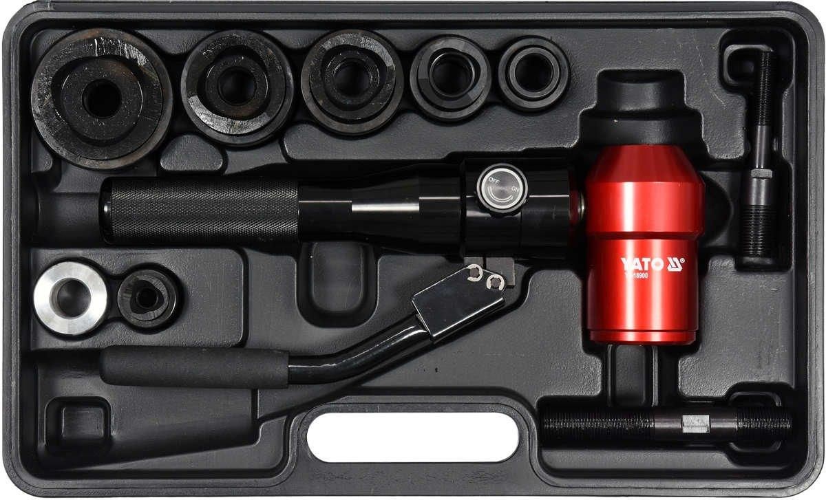 YATO Пробійник гідравлічний для отворів YATO по листовому металу t≤ 3 мм, Ø= 22-60 мм  | YT-18900