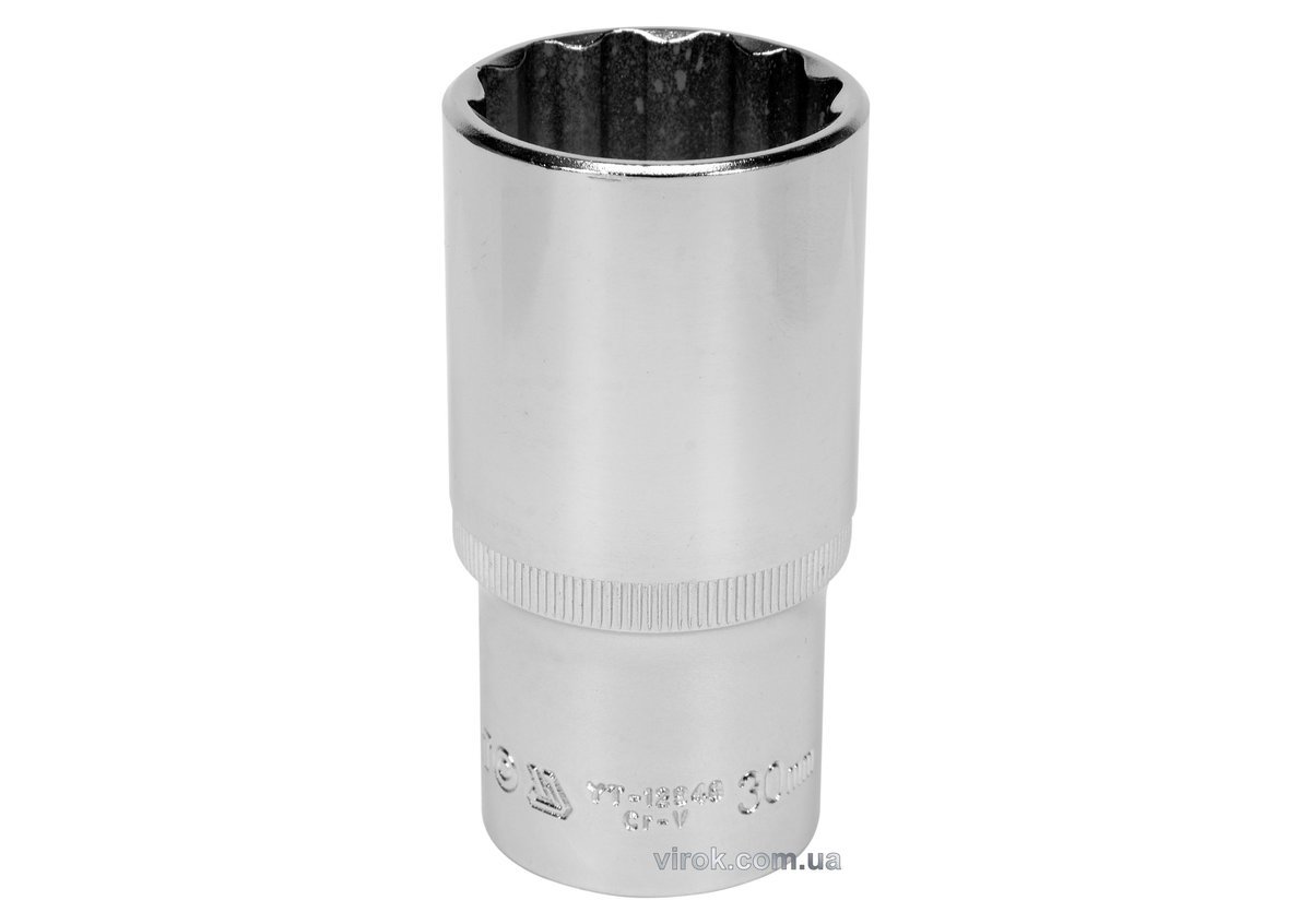 YATO Головка торцева 12-гранна YATO : подовжена, квадрат 1/2", М= 30 мм, L= 77 мм  | YT-12948