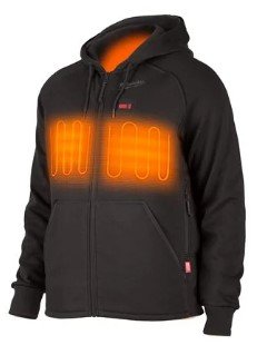 MILWAUKEE Толстовка черная M12HHBL4-0 (XL) | 4932480064