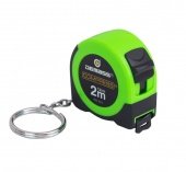 DEMASS Рулетка измерительная Compress mini, 2мx13мм, зеленая
