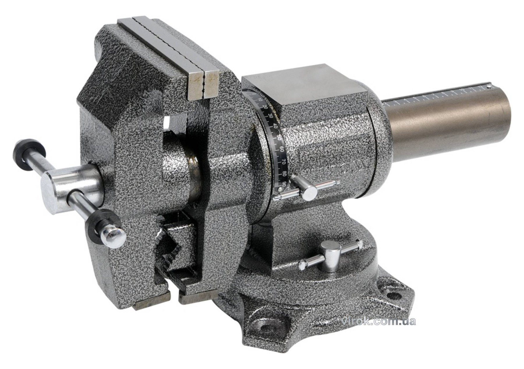 YATO Лещата слюсарні обертові з наковальнею YATO вертик./гориз. площ, b= 100 мм, m= 10 кг  | YT-6505