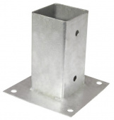 Опора стояка плоская 71х71х150х2,0