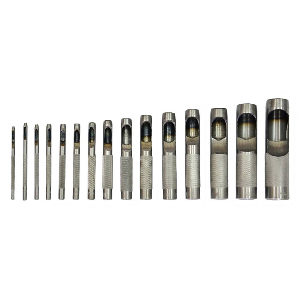 Набір пробійників для шкіри 2-22мм, 15шт Technics | 13-880