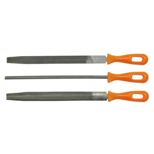 VOREL Напильники в наборе 3шт.-200мм 25130