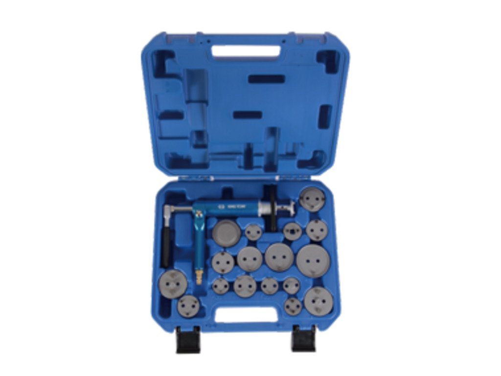 KING TONY Набор инструмента для обслуживания тормозных суппортов (пневматический) | 9BC25