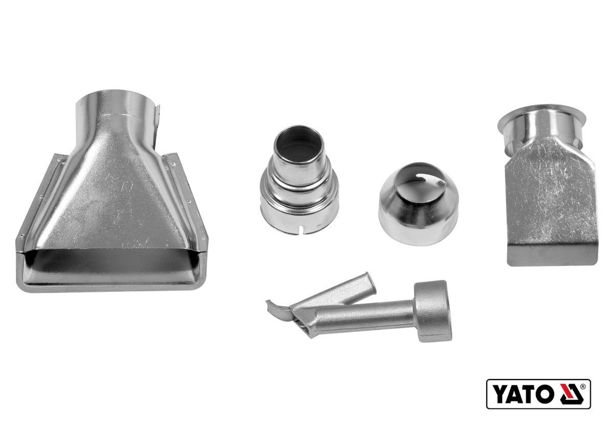 YATO Насадки до фенів технічних YATO для YT-82294, YT-82295, YT-82296, 5 шт  | YT-82301