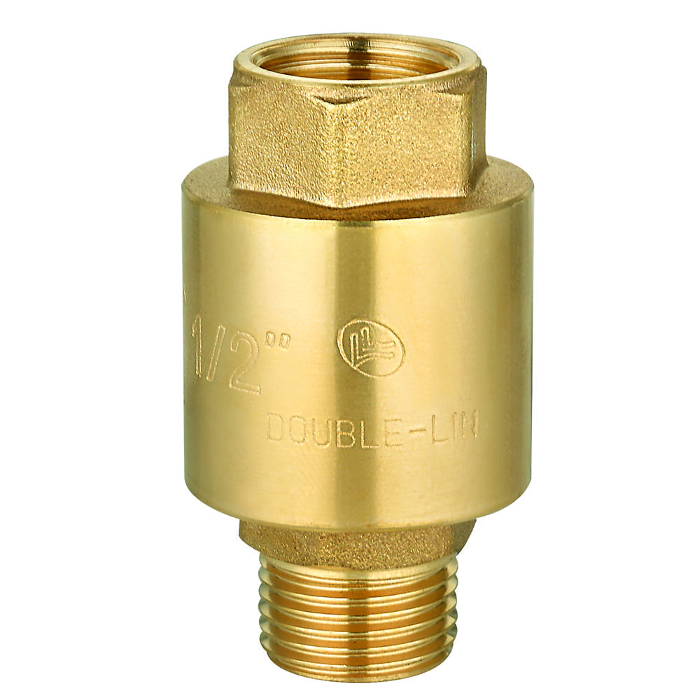 Клапан зворотнього ходу води 1 В/Н, поплавок латунний Double-lin | 78-153