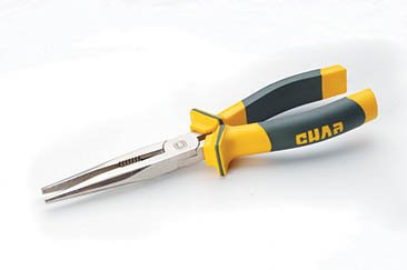 Длинногубцы прямые обрезиненные 180мм СИЛА