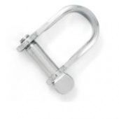 Такелажная скоба нержавеющая плоская