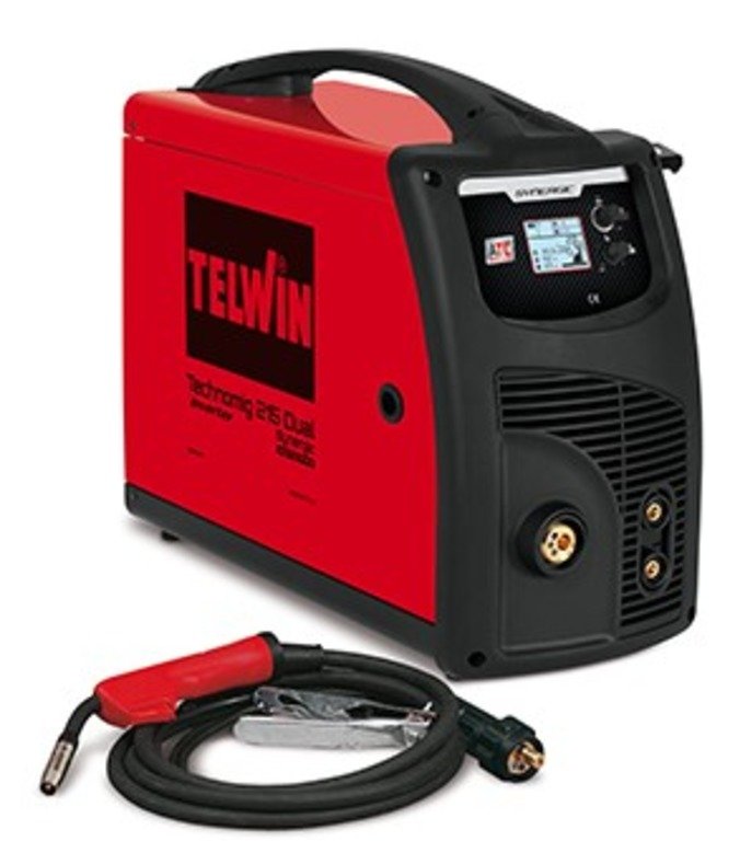 TELWIN Сварочный полуавтомат Telwin TECHNOMIG 215 DUAL SYNERGIC 230V | 816053