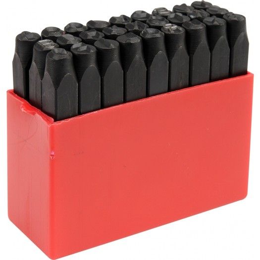 YATO Трафарети літерні YATO, кпл. 27 шт, h-6 мм  | YT-6862