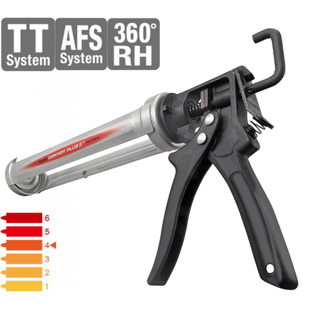 TAJIMA Пистолет для герметика CONVOY, CNV-JUST