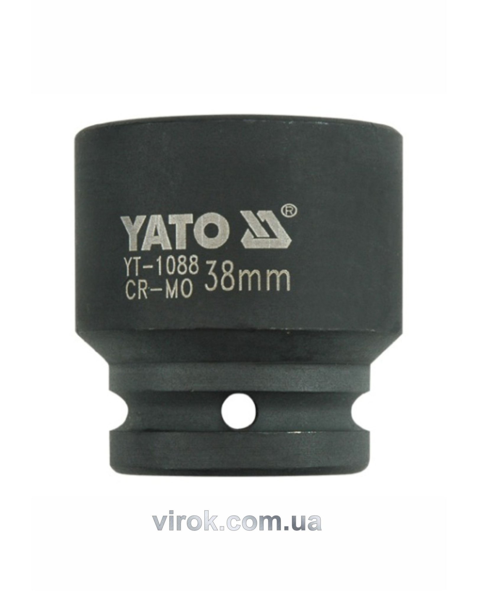 YATO Головка торцева ударна 6-гранна YATO : квадрат 3/4", М= 38 мм, L= 57 мм  | YT-1088