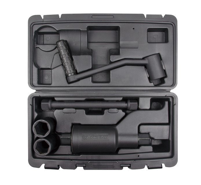 KING TONY Ключ редукторный для грузовиков 1" + головки 32 и 33 (47 к 1) | 3488A03MP