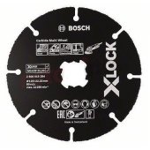 Круг відрізний Bosch X-LOCK Carbide Multi Wheel (125x22х1 мм, дерево, пластик) (2608619284)