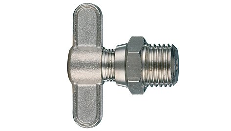 ANI Spa Клапан слива конденсата (барашек)18/A наруж. 3/8 | AH040402