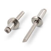 Заклепка вытяжная, нержавеющая сталь А2/А2, 6.0х25