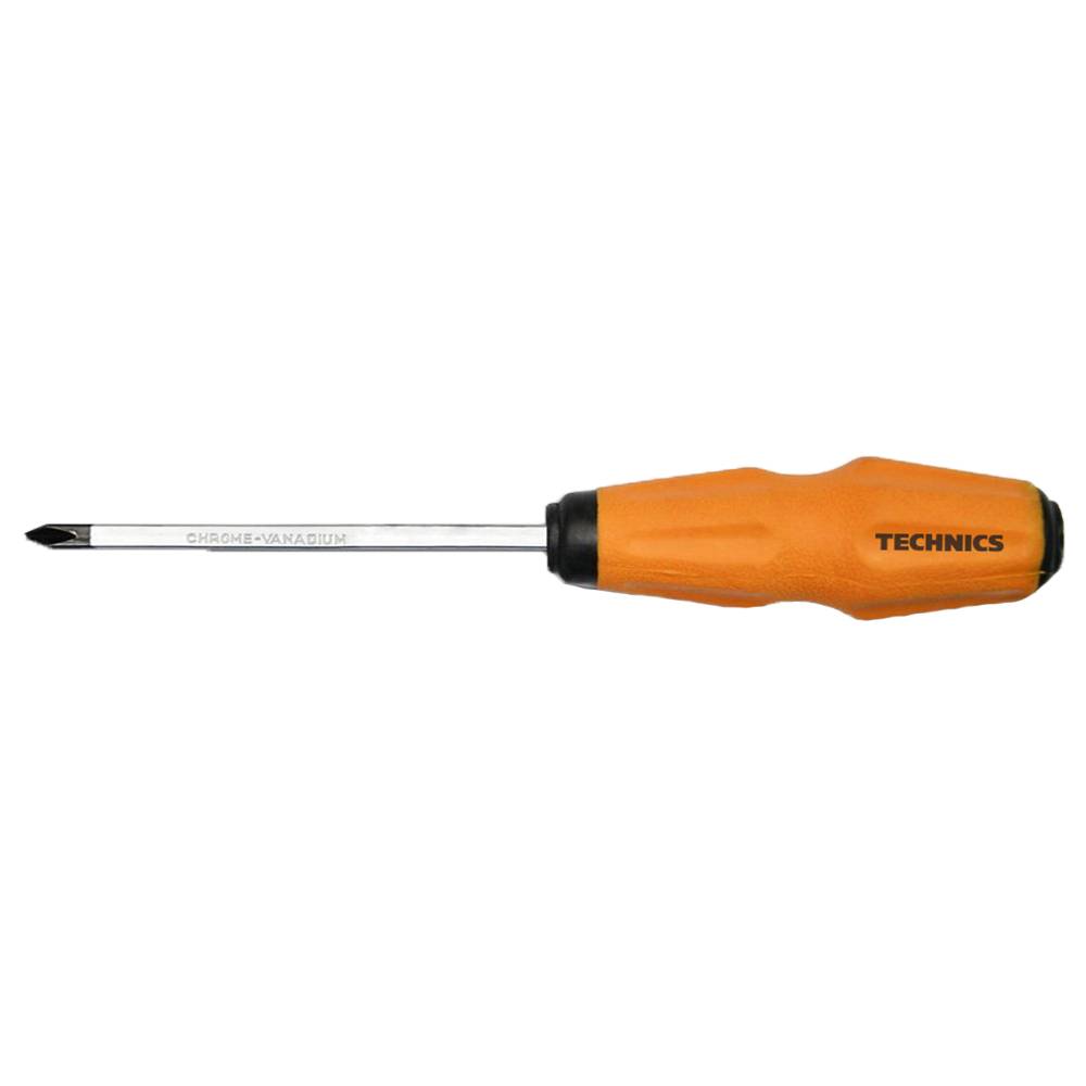 Викрутка ударна, +, Cr-V, PH№2, 100мм Technics | 46-211