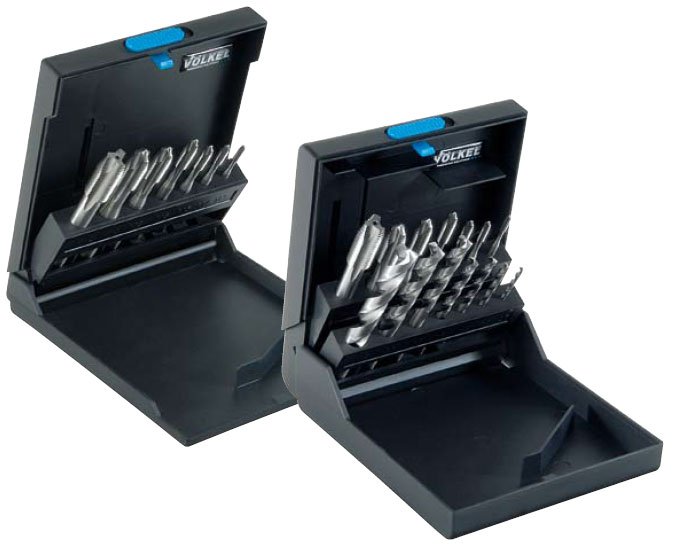 VÖLKEL Набір мітчиків та свердл M 3-12 DIN 371/376 HSS-E