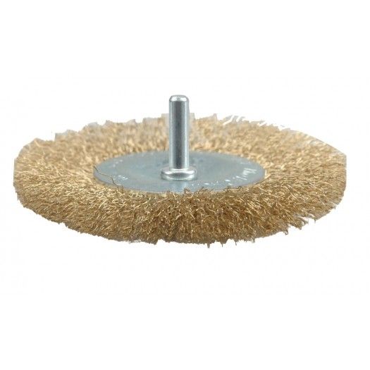 VOREL Щітка - крацовка ПЛОСКА з стержнем Ø-75мм  | 06985