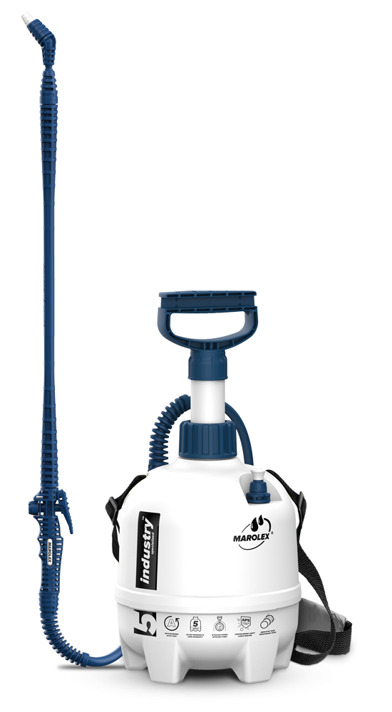 MAROLEX Оприскувач ранцевий Industry Alka line 5: 5L, 0,4MPa, EPDM. штанга 65-111см, шланг 170см  | 