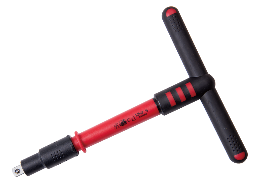 KING TONY 1/4"DR. VDE Т-образная рукоятка 125mm | 2178VE-05