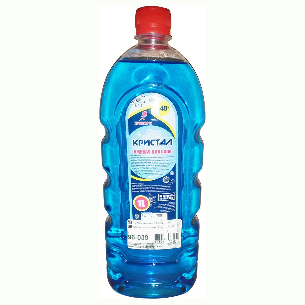 Омивач зимовий Кристал -40, 1л Україна | 96-039