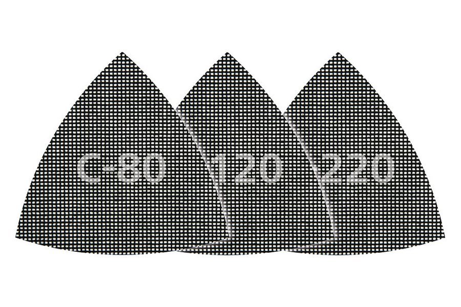 Wolfcraft шлифовальных сеток на липучках (5 шт.) 95 // 8469000