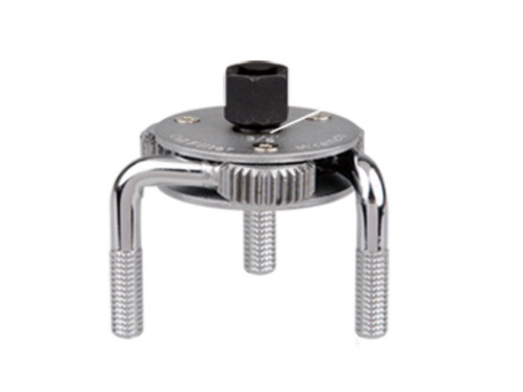 KING TONY Съемник масляных фильтров трехзахватный диапазон 75-120 мм | 9AE43