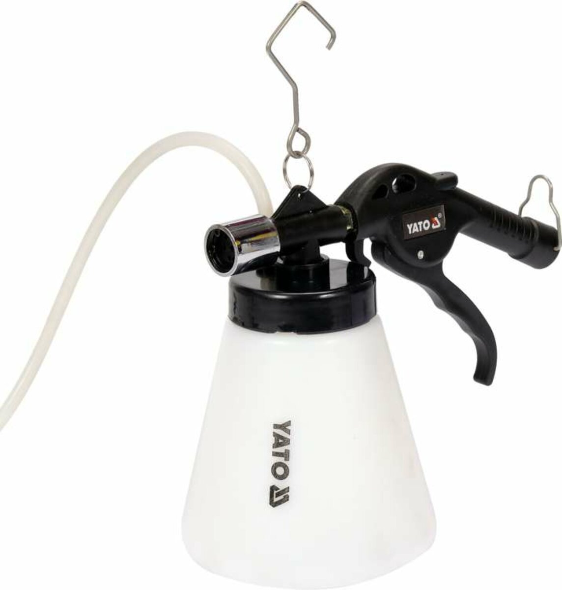 YATO Набір для прокачування гальмівних систем авто(пневматичний) YATO :4 перехідники 0,62 МПа  | YT-