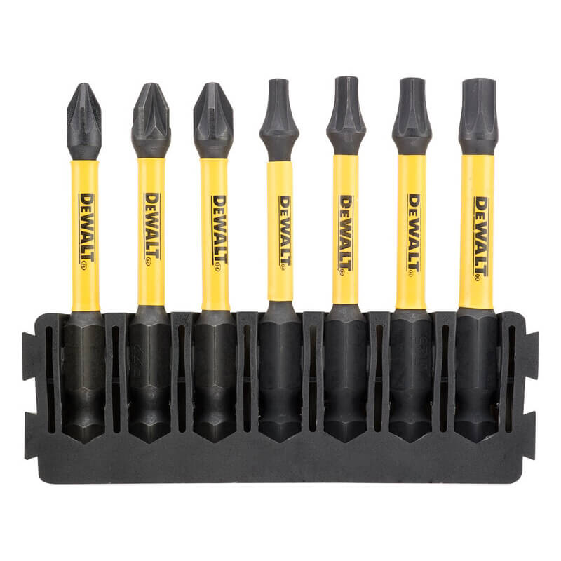 Касета з бітами DeWALT FlexTorq, L = 57 мм, біти Рz1, Рz2 - 2 шт, T15, T20, T25, T30